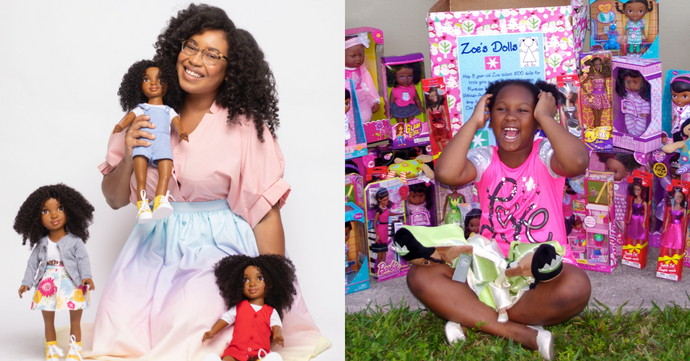 Over 300 dolls donated to little brown girls in need