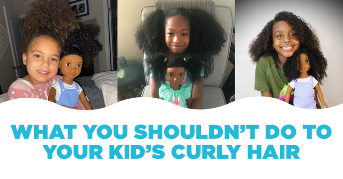 What You Shouldn’t Do to Your Kid’s Curly Hair