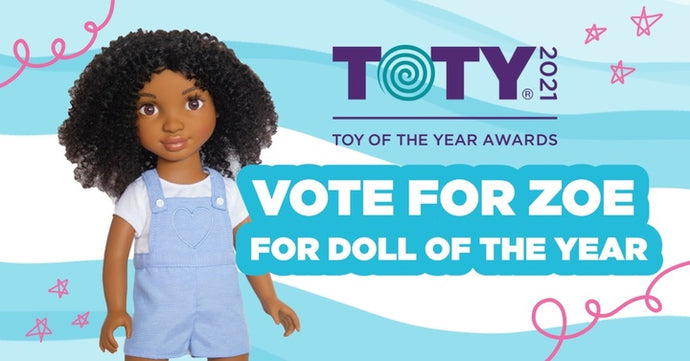 Vote For Zoe: Toy of the Year Nominee