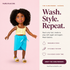 Load image into Gallery viewer, Healthy Roots Dolls: Gaïana + 5 Outfits (58% OFF)
